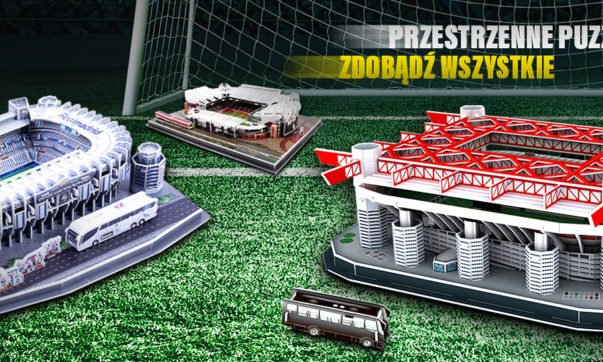Super pomysł na wspólne spędzanie czasu z dzieckiem – modele stadionów piłkarskich