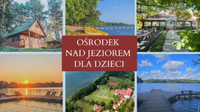 Ośrodek nad jeziorem dla dzieci